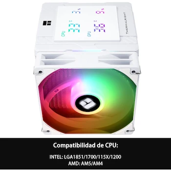 Imagen 2 de Thermalright Peerless Assassin 120 Digital ARGB White CPU Air Cooler Dual Tower 120mm