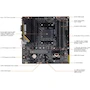 Miniatura de Tarjeta Madre ASUS TUF Gaming A520M-PLUS WiFi AMD A520 Socket AM4 micro ATX Negra Modelo TUF GAMING A520M-PLUS WIFI