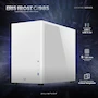 Miniatura de Balam Rush Eris Frost GI985 BR-935647 Gabinete Gamer Mini Torre, Panel Lateral de Cristal Templado, Blanco, Compatible con Micro ATX y Mini ITX, Longitud Máx GPU 355 mm, Altura Máx Disipador 168 mm, Fuente de Poder ATX Superior