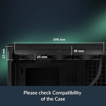 Imagen 2 de ARCTIC Liquid Freezer III Pro 360 Enfriador de CPU AIO Refrigeración por Agua 3x120mm Radiador 38mm Bomba PWM Ventilador VRM AMD AM5/AM4 Intel LGA1851/1700