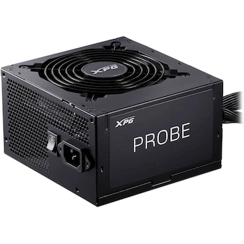Imagen de referencia para XPG PROBE Fuente de Poder 600W ATX 80 Plus Bronze No Modular Negro PROBR600W
