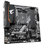 Miniatura de GIGABYTE B550M AORUS Elite AX Rev. 1.3 (Socket AM4, Chipset AMD B550, Formato Micro ATX, Placa Base), Color Negro/Plateado, Dimensiones 244 mm x 244 mm
