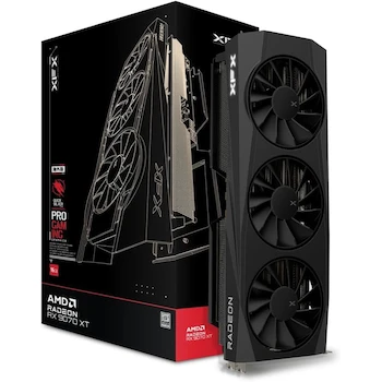 Imagen de referencia para XFX Quicksilver AMD Radeon RX 9070XT Gaming Edition 16GB GDDR6 AMD RDNA 4 (RX-97TQICKB9)