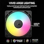 Miniatura de Corsair RS120 ARGB Ventiladores PWM 120mm Serie RS Paquete Triple Negro