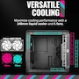 Miniatura de Cooler Master MasterBox Q300L MCB-Q300L-KANN-S00 - Gabinete Micro-ATX Mini Tower, Panel Lateral Acrílico Transparente, Filtro de Polvo Magnético, Negro