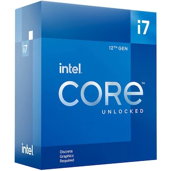 Imagen de referencia para Intel Procesador Core i7-12700KF, Socket LGA-1700, 3.60GHz Base, 5.00GHz Turbo, 12 Núcleos (8 de Rendimiento + 4 de Eficiencia), 20 Hilos, 25MB Caché, 12va Generación Alder Lake, Modelo BX8071512700KF
