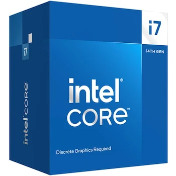 Imagen de referencia para Intel Core i7-14700F Procesador de Escritorio 14ª Generación 20 Núcleos (8 P-cores + 12 E-cores) Boxed con Cooler Laminar RM1 Modelo BX8071514700F