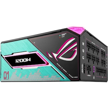 Imagen 5 de ASUS ROG Thor 1200W Platinum III Hatsune Miku Edition Fuente de Alimentación Azul