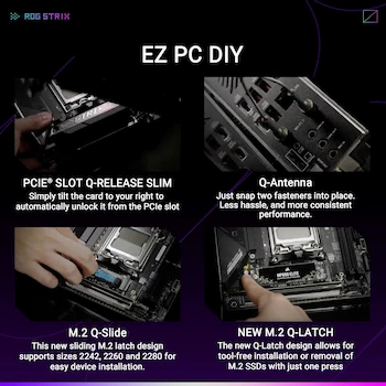 Imagen 5 de ASUS ROG Strix B850-I Gaming WiFi Placa Base AMD AM5 B850 Mini-ITX Negra