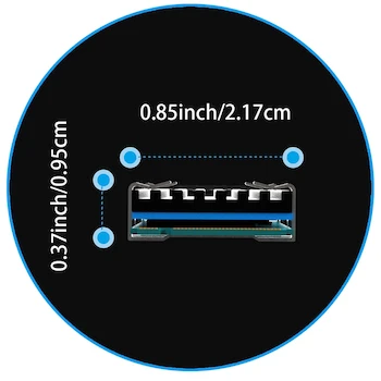 Imagen 3 de GLOTRENDS Disipador Térmico Aluminio 22x70x3mm para SSD M.2 2280, Compatible PC/PS5/PS5 Slim, Incluye Almohadilla Térmica (ASIN B076YZMQR5)