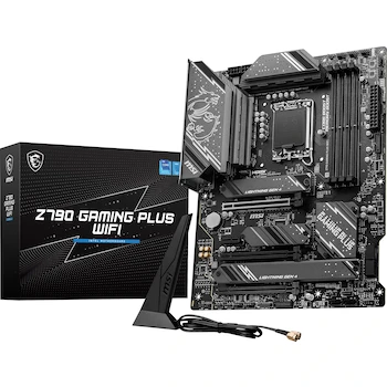 Imagen de referencia para MSI Z790 Gaming Plus WiFi-AMZ Placa Base Motherboard ATX Negra LGA 1700 DDR5 Gaming Series