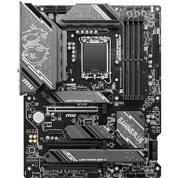 Imagen 2 de MSI Z790 Gaming Plus WiFi-AMZ Placa Base Motherboard ATX Negra LGA 1700 DDR5 Gaming Series