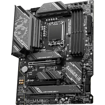 Imagen 4 de MSI Z790 Gaming Plus WiFi-AMZ Placa Base Motherboard ATX Negra LGA 1700 DDR5 Gaming Series