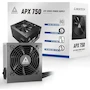 Miniatura de MONTECH APX 750W Fuente de Alimentación No Modular ATX, Color Negro, Modelo APX 750W, Serie APX, Capacidad 750W, Dimensiones 150mm x 86mm x 140mm