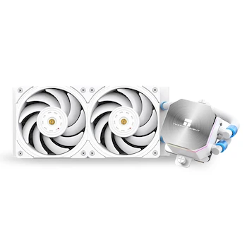 Imagen de referencia para Thermalright Frozen Edge 240 FE240 Blanco Enfriador Líquido AIO para CPU Radiador 240mm con Ventiladores PWM de 120mm Serie Frozen Edge
