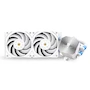Miniatura de Thermalright Frozen Edge 240 FE240 Blanco Enfriador Líquido AIO para CPU Radiador 240mm con Ventiladores PWM de 120mm Serie Frozen Edge