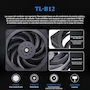 Miniatura de Thermalright Frozen Edge 360 Negro Refrigerador de Agua AIO para CPU de 360mm para AMD AM4/AM5, Intel LGA 1150/1151/1155/1156/1200/1700/1851/2011/2011-3/2066