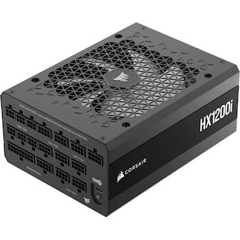 Imagen de referencia para Corsair HX1200i (2025) Fuente de Alimentación ATX Totalmente Modular 1200W HXi Series Negro