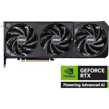 Imagen 2 de MSI GeForce RTX 5070 12G Shadow 3X OC Tarjeta Gráfica NVIDIA 12GB GDDR7 Serie Shadow Negro