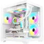 Miniatura de Stylos Gabinete Gamer CXi2 Micro ATX Mini Torre 3 Fan Cristal Templado RGB Blanco XZGAMC2W
