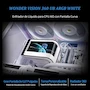 Miniatura de Thermalright Wonder Vision 360 UB ARGB White AIO CPU Liquid Cooler con Pantalla Curvada 3D de 6.67 Pulgadas Resolución 2400x1080 y Pantalla de Panel Magnético, Modelo WV360 UB ARGB WHITE