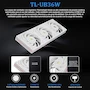 Miniatura de Thermalright Wonder Vision 360 UB ARGB White AIO CPU Liquid Cooler con Pantalla Curvada 3D de 6.67 Pulgadas Resolución 2400x1080 y Pantalla de Panel Magnético, Modelo WV360 UB ARGB WHITE