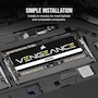 Miniatura de Corsair Vengeance SODIMM DDR5 RAM 16GB (2x8GB) Negro Modelo CMSX16GX5M2A4800C40