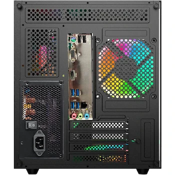 Imagen 2 de Lucky Owl PC Gamer Escritorio AMD Ryzen 5 8500G, RAM 16GB (8x2) DDR5 5600MHz Sin RGB, SSD 1TB, Fuente Poder PROBE600B-BKCUS, Motherboard MSI Pro A620M-E, Adaptador WiFi