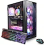 Miniatura de STGAubron Computadora de Escritorio para Juegos Negra, ASIN B0BK54BHL7, Intel Core i7, GeForce RTX 2060 6GB, 16GB RAM, 512GB SSD, Ventiladores RGB x6, Teclado y Mouse RGB, Alfombrilla RGB, Barra de Sonido BT RGB, Windows 10, Dimensiones 37x20x44.5 cm