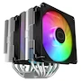 Miniatura de Cooler Master Hyper 620S - Enfriador de aire para CPU de doble torre ARGB Sync, ventilador PWM 120 mm, 6 tubos de calor de cobre, 154.9 mm de alto, plata RR-D6NA-17PA-R1