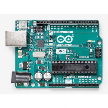 Imagen de referencia para Arduino UNO Rev3 Placa Oficial Modelo A000066 Azul Microcontrolador ATmega328P