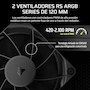 Miniatura de Corsair Nautilus 240 RS Refrigeración Líquida de CPU – 240mm AIO – Intel LGA 1851/1700, AMD AM5/AM4 – 2X RS120 Ventiladores Incluidos – Negro