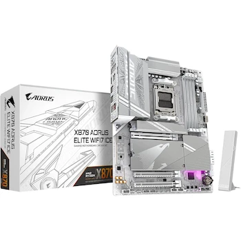 Imagen de referencia para GIGABYTE X870 AORUS Elite WIFI7 Ice AM5 LGA 1718 ATX DDR5 Motherboard