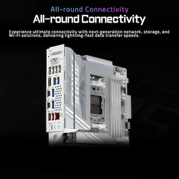 Imagen 2 de GIGABYTE X870 AORUS Elite WIFI7 Ice AM5 LGA 1718 ATX DDR5 Motherboard