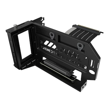 Imagen de referencia para Cooler Master MasterAccessory Kit de Soporte Vertical para Tarjetas GPU V3 Negro/Gris, Cable Riser PCI-E 4.0 x16 de 165 mm, Compatible con PCIe 3.0, Modelo MCA-U000R-KFVK03, Dimensiones 249 x 148.1 x 141.8 mm