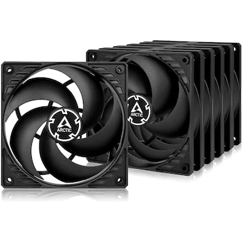 Imagen de referencia para ARCTIC P12 Pack de 5 Ventiladores de Caja 120 mm Negro