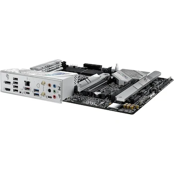 Imagen 4 de Tarjeta Madre Asus ROG Strix B760-A Gaming WiFi, Serie ROG Strix, Color Blanca, Chipset Intel B760, Socket LGA 1700, Para Intel Core 14ª, 13ª y 12ª Gen, Pentium Gold y Celeron, Memoria DDR5 4x DIMM Max 192GB, Formato ATX 30.5x24.4 cm