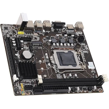 Imagen de referencia para Placa Base Motherboard H61 DDR3 LGA1155 Micro ATX con Batería CMOS CR2032 240mAh para PC Escritorio Intel 2da/3ra Gen