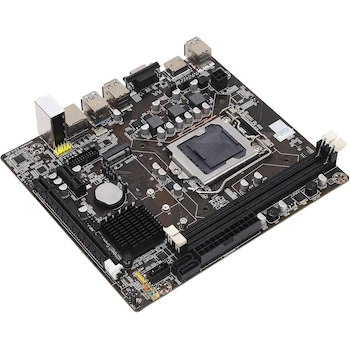 Imagen 2 de Placa Base Motherboard H61 DDR3 LGA1155 Micro ATX con Batería CMOS CR2032 240mAh para PC Escritorio Intel 2da/3ra Gen