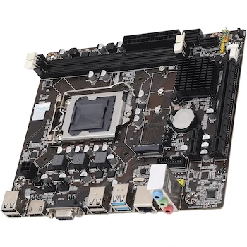 Imagen 4 de Placa Base Motherboard H61 DDR3 LGA1155 Micro ATX con Batería CMOS CR2032 240mAh para PC Escritorio Intel 2da/3ra Gen