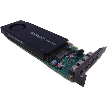 Imagen 3 de PNY NVIDIA Quadro K1200 4GB GDDR5 Tarjeta Gráfica Profesional Low Profile PCI Express 2.0 x16 4x Mini DisplayPort Modelo VCQK1200DP-PB