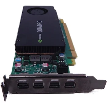 Imagen 5 de PNY NVIDIA Quadro K1200 4GB GDDR5 Tarjeta Gráfica Profesional Low Profile PCI Express 2.0 x16 4x Mini DisplayPort Modelo VCQK1200DP-PB