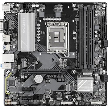 Imagen 2 de GIGABYTE B760M D3HP DDR4 Placa Base Motherboard Micro ATX Intel B760 LGA 1700 Socket Dual Channel DDR4 4x DIMMs