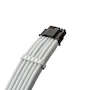 Miniatura de CableMod E-Series Pro ModMesh 12V-2x6 12VHPWR StealthSense Cable PCIe para EVGA G/G+ / P/P+ / T, Blanco, 16 pines a cuádruple 8 pines, 60 cm