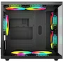 Miniatura de XZEAL Gabinete Gamer Cubo XZGAMC1B Micro ATX Mini ITX ARGB Negro Vidrio Templado Templado (198 caracteres)