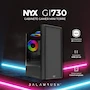 Miniatura de Balam Rush Gabinete Gamer NYX GI730 Micro ATX Mini Torre con 3 Ventiladores RGB Cristal Templado Negro BR-936095