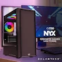 Miniatura de Balam Rush Gabinete Gamer NYX GI730 Micro ATX Mini Torre con 3 Ventiladores RGB Cristal Templado Negro BR-936095