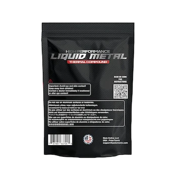 Imagen 4 de PolarTronix Pasta Térmica de Metal Líquido 1.5g - Hecha en EE.UU. - Para PS5 CPU GPU Laptop Consolas de Juegos