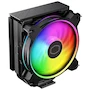 Miniatura de Cooler Master Hyper 212 Halo Black CPU Air Cooler, MF120 Halo² Fan, Aluminio Negro, 120mm, Modelo RR-S4KK-20PA-R1, Altura 154mm