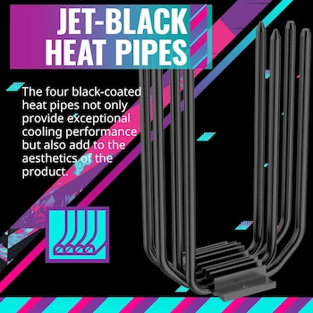 Imagen 4 de Cooler Master Hyper 212 Halo Black CPU Air Cooler, MF120 Halo² Fan, Aluminio Negro, 120mm, Modelo RR-S4KK-20PA-R1, Altura 154mm